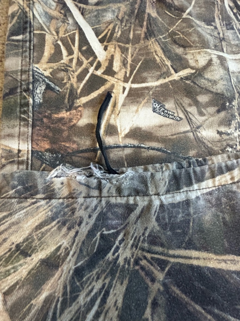 Vintage Y2K Whitewater Camo Pants Mens XL USA Hunting Workwear - Picture 11 of 11